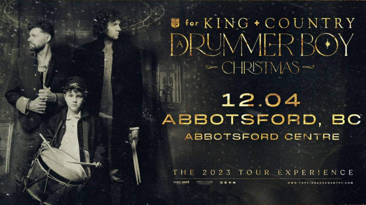 Win for KING & COUNTRY Little Drummer Boy Tour Tickets!